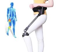 Aides À La Marche Motorisée Bionic Body Équipement D'entraînement De Rééducation Des Membres Inférieurs Après Un AVC Facile À Verrouiller Et À Libérer(Left leg,M)