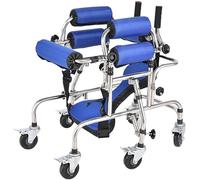 Aides À La Marche Pour Enfants, Déambulateur à roues pour enfants atteints d'infirmité motrice cérébrale, hauteur réglable, cadre de rééducation pour handicapés atteints d'infirmité motrice cérébrale