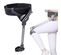 Aides À La Marche Power - 3 Niveaux De Force Réglable, Support For Lever Et Grimper Les Jambes, Pour Personnes ÂGéEs(Left-leg,Large)