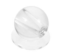 Aides à l'entraînement au billard - Sphère d'entraînement pédagogique en piscine, boule blanche d'éntraînement, marquages de rotation en anglais, guide de rétroaction sur les coups, polie |