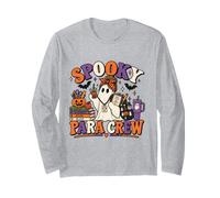 Aides de Classe paraprofessionnels pour Halloween Spooky Para Crew Manche Longue