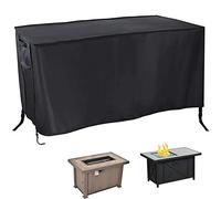 Aidetech Housse rectangulaire pour brasero 106,7 x 61 x 61 cm (L x l x H) pour extérieur, imperméable, coupe-vent, anti-UV, très résistante