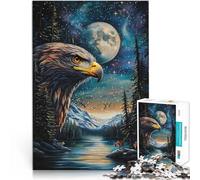 Aidez Le Cerveau à exercer des Jouets addictifs pour cultiver la Patience Aigle Peint en Couleur Puzzle pour Adolescents 2000 pièces 70x100cm Idées Cadeaux