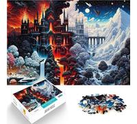 Aidez Le Cerveau à exercer des Jouets addictifs pour cultiver la Patience Art Fantastique épique Puzzles de 2000 pièces pour Adolescents 70x100cm Cadeau Amusant à partir de 14 Ans