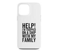 Aidez-Moi à Rester coincé sur Un Bateau Pendant Mes Vacances en Famille Coque pour iPhone 13 Pro Max