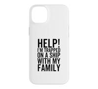 Aidez-Moi à Rester coincé sur Un Bateau Pendant Mes Vacances en Famille Coque pour iPhone 14 Plus