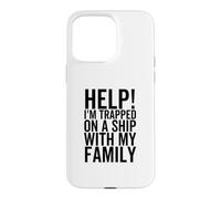 Aidez-Moi à Rester coincé sur Un Bateau Pendant Mes Vacances en Famille Coque pour iPhone 15 Pro Max