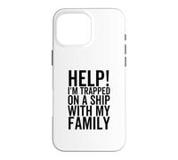 Aidez-Moi à Rester coincé sur Un Bateau Pendant Mes Vacances en Famille Coque pour iPhone 16 Pro Max