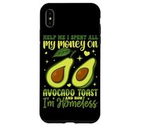Aidez-moi, j'ai dépensé tout mon argent en toasts à l'avocat et maintenant je suis chez moi Coque pour iPhone XS Max