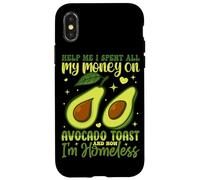 Aidez-moi, j'ai dépensé tout mon argent en toasts à l'avocat et maintenant je suis chez moi Coque pour iPhone X/XS