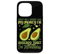 Aidez-moi, j'ai dépensé tout mon argent en toasts à l'avocat et maintenant je suis chez moi Coque pour iPhone 13 Pro