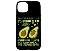 Aidez-moi, j'ai dépensé tout mon argent en toasts à l'avocat et maintenant je suis chez moi Coque pour iPhone 15 Plus