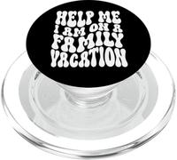 Aidez-Moi Je suis en Vacances en Famille PopSockets PopGrip pour MagSafe