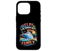 Aidez-Moi piégé sur Le Bateau avec ma Famille Vacances croisière Coque pour iPhone 16 Pro