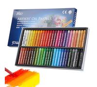 AIDIER Ensemble de Pastels à L'huile Crayon Pastel Professionnel à L'huile Douce pour Enfants, Artistes, Étudiants Pasteles de Crayons Ronds Lavables Non Toxiques pour L'art du Graffiti