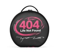 aidingzhi 404 Error Life Not Found Rock Style Trousse à cosmétiques Accessoires de voyage Capacité portable Trousse à cosmétiques de voyage avec séparateurs réglables 27,9 cm