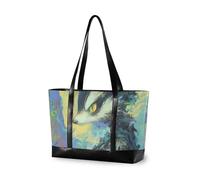 aidingzhi Badger Art Sacs de bureau portables esthétiques pour femme avec fermeture éclair pour l'école avec déjeuner