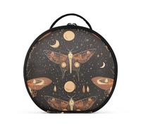 aidingzhi Boho Butterfly Moon Sac de voyage avec compartiments et poignée élégante pour femme avec séparateurs réglables 27,9 cm