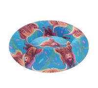 aidingzhi Catone Panier pour chat amovible et lavable Motif taureau écossais Marron Taille S