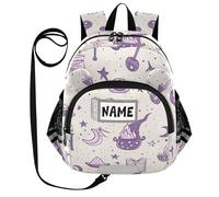 aidingzhi Cute Ears Cool Backpacks Leash Cool Girls Anti-Lost Custom Carry On Sacs à dos avec bande réfléchissante personnalisée, Halloween magique, M