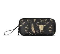 aidingzhi Grande trousse à crayons Western Cowboy en nylon pour filles - Grande capacité - Pour adolescentes - Papeterie scolaire pour étudiantes