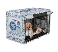 aidingzhi Housse pour cage de chien et animaux domestiques - Chinois bleu bête de bon augure