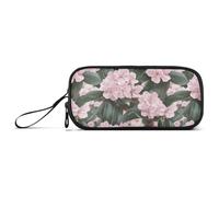 aidingzhi Kalmia Latifolia Trousse à crayons en nylon avec fermeture éclair pour garçons Motif bébé pêche