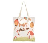 aidingzhi Sac fourre-tout en toile robuste pour le travail, les projets de bricolage, le shopping, 40,6 x 38,1 cm, essentiel pour l'école