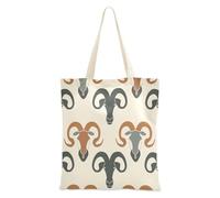 aidingzhi Sacs en toile réutilisables avec poignées pour le travail, les projets de bricolage, le shopping, 40,6 x 38,1 cm, essentiels scolaires