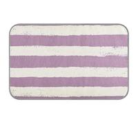 aidingzhi Simple Géométrique Violet Horizontal Strips Refroidissement Produits Tapis de Refroidissement pour Chats pour Hamster Dormir Confortable Mignon 23.6×38.6 pouces