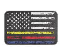 aidingzhi Tapis de refroidissement extérieur avec drapeau des États-Unis avec motif drapeau des États-Unis et bleu rouge pour chat 60 x 98 cm