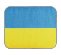 aidingzhi Tapis rafraîchissant d'été pour chiens et chats avec drapeau de l'Ukraine, bleu, jaune, imperméable, 56 x 70 cm