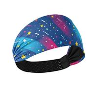 aidingzhi Vector Star Bandeau élastique absorbant la transpiration pour le maquillage, le cyclisme, le football, le volley-ball