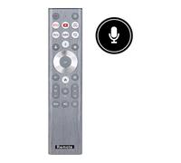 AIDITIYMI ERF6A80 ERF6A80H Télécommande vocale de rechange compatible avec Hisense U6 U7 U8 Series Mini-LED ULED 4K Google Smart TV 55U8N 65U8N 75U8N 85U8N 85U8N avec rétroéclairage, fonction de