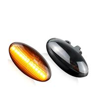 AIDLMBG Clignotant De Rétroviseur Droit Gauche Lot De 2 Feux Position Latéraux Dynamiques À LED Pour Peugeot Et C1 C2 C3 Pour Jumpy(NO Dynamic)