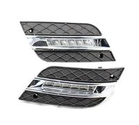AIDLMBG Phares Voiture Pour Benz ML350 W164 ML300 ML320 2010 2011 LED feux diurnes DRL antibrouillard Conduite Lumière(Left and Right)