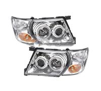 AIDLMBG Phares Voiture Pour Nissan Pour Patrol Y60 Y61 1997 1998 1999 2000 2001 2002 2003 2004 Phare Coin Lumière Phare Coin Lampe Phare Avant Pare-chocs Phare Conduite Lumière(1 jeu)