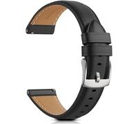 AidorMax Bracelet Montre 20mm 18mm 16mm Compatible avec Garmin Vivoactive 6/5 Forerunner 645/245/165/55, Bracelet en Cuir Fin Élégant pour Amazfit Active Galaxy Watch 7/6/5/4 Montre/Montre Connectée