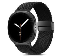 AidorMax Compatible avec Bracelet Samsung Galaxy Watch 8/8 Classic, Bracelet Elastique Tissus avec Fermoir Magnétique en Acier Inoxydable pour Femme Homme