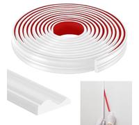 AIDUCHO Moulures Décoratives Autocollantes, Moulure Murale et Cimaise en TPE, Bandes Décoratives Murale Autocollantes pour Murs, Armoires, Portes, Cadres Photo, Décoration Murale (3,2 cm x 3 m)