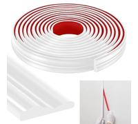 AIDUCHO Moulures Décoratives Autocollantes, Moulure Murale et Cimaise en TPE, Bandes Décoratives Murale Autocollantes pour Murs, Armoires, Portes, Cadres Photo, Décoration Murale (4 cm x 3 m)