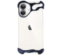 aidvaia Compatible avec iPhone 16, Compatible avec la Protection de l'appareil Photo d'objectif, Design Minimaliste sans Cadre, met en Valeur la personnalité
