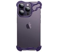 aidvaia Coque de téléphone compatible avec iPhone 14 Pro Max compatible avec objectif de protection d'appareil photo, design minimaliste sans cadre, mettant en valeur la personnalité