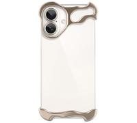 aidvaia Coque de téléphone Compatible avec iPhone 16 Plus Compatible avec Objectif de Protection d'appareil Photo, Design Minimaliste sans Cadre, mettant en Valeur la personnalité