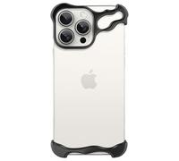 aidvaia Coque de téléphone Compatible avec iPhone 16 Pro Max Compatible avec Objectif de Protection d'appareil Photo, Design Minimaliste sans Cadre, mettant en Valeur la personnalité