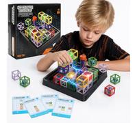 AiDwell Circuit imprimé pour enfants Kits scientifiques pour enfants de 8 à | Logic Reasoning Kit électronique avec fonction lumière, 60 défis, jeux scientifiques éducatifs STEM pour enfants de 8 à 13