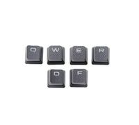aieibuy Lot de 6 touches rétroéclairées avec texture antidérapante pour clavier mécanique Corsair K70 K65 K95 RGB STRAFE