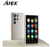 AIEK XS24 PRO 3G Mini Smartphone 3.0 pouces 2GB+16GB Avant et Arrière Double Caméra Bluetooth 4.0 GPS Android 9.0 Double Veille Or