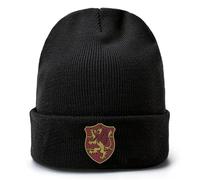 Aienviaoe Black Clov-ER Bonnet Homme Hiver, Bonnet Bouffant Respirante avec Imprimé, Bonnet au Ski ou en Ville Taille Uni.Que, Grâces(Black10)