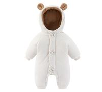 AIEOE Combinaison de Neige d'hiver pour Bébé Combinaison Pilote Bébé Combinaison à Capuche Bébé